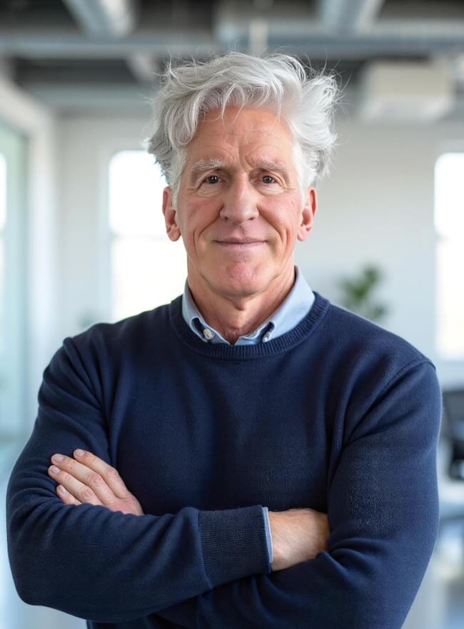 Jim Woodman, author of Between Two Jungles